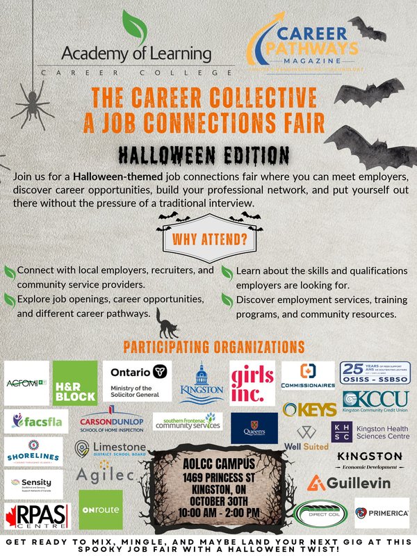 The Career Collective: A Job Connections Fair - Halloween Edition